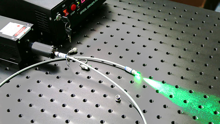 525nm 530nm fiber coupled laser